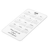 Monatszeitschrift 2025 mit Zitat Magnet (Linke Seite)