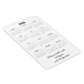 Monatszeitschrift 2025 mit Zitat Magnet (Rechte Seite)