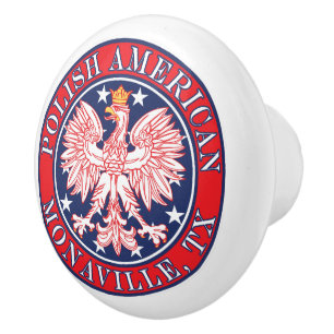 Monaville Texas Polnischer Adler Keramikknauf