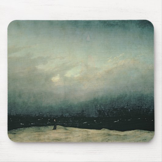 Mönch auf See, 1809 Mousepad (Vorne)