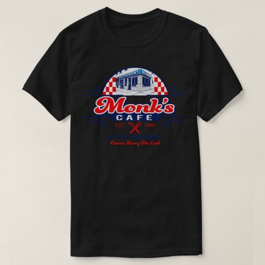 Mönch Café T-Shirt (Design vorne)
