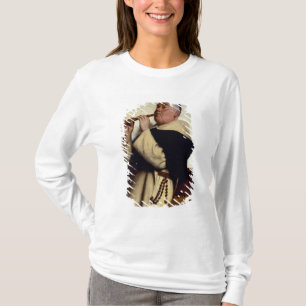Mönch, der einen Clarinet spielt T-Shirt
