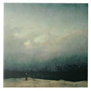 Mönch durch Meer, 1809 Fliese