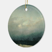 Mönch durch Meer, 1809 Keramikornament (Links)