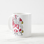 Mönch-Familienwappen Kaffeetasse (Vorderseite Links)