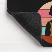 Mönch-Modus, Zen und Yoga, Meditation, buddhistisc Mousepad (Ecke)