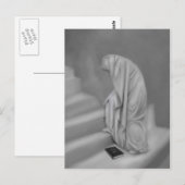 Mönch Postkarte (Vorne/Hinten)
