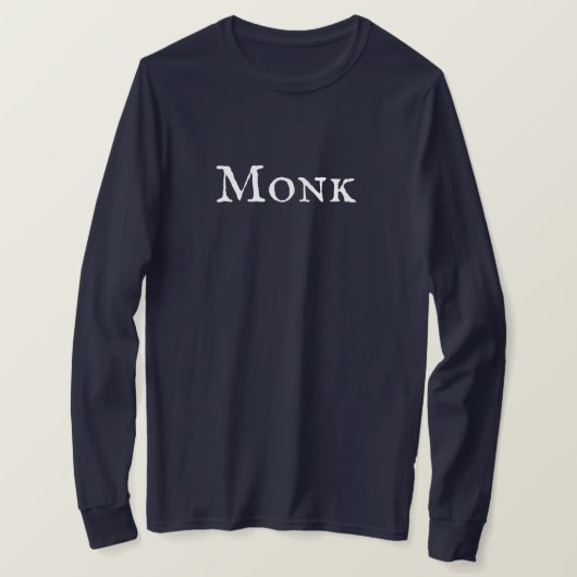 "Mönch" T - Shirt von Männern (Design vorne)