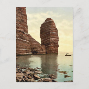 Mönch und Prediger Pulpit, Helgoland, Deutschland Postkarte