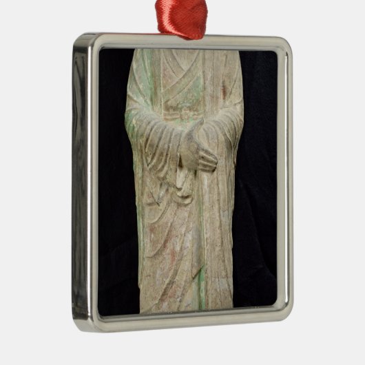 Mönch, von Dunhuang, Gansu-Provinz Ornament Aus Metall (Rechts)