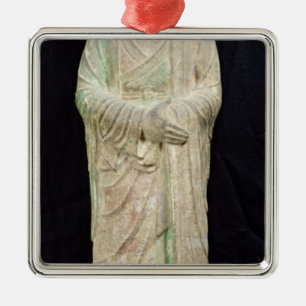 Mönch, von Dunhuang, Gansu-Provinz Ornament Aus Metall