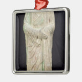 Mönch, von Dunhuang, Gansu-Provinz Ornament Aus Metall (Links)