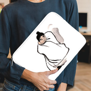 Mönch - Zen Laptopschutzhülle