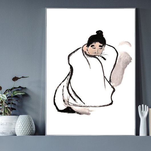 Mönch - Zen Poster
