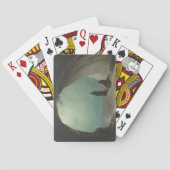 Mönche in Grotto (von Carl Blechen) Spielkarten (Rückseite)