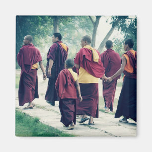 Mönche in Sarnath Magneten Magnet