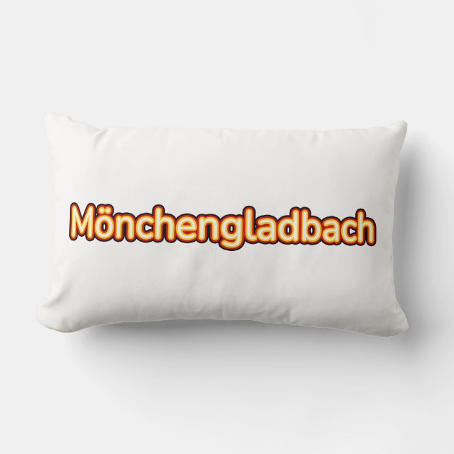 Mönchengladbach Deutschland Lendenkissen (Vorderseite)
