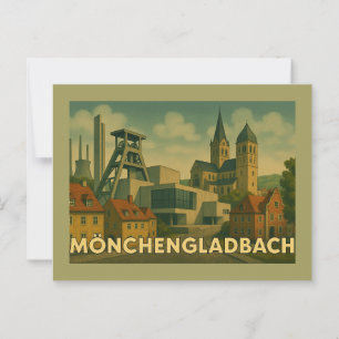 Mönchengladbach Deutschland Stadt Kunst Postkarte