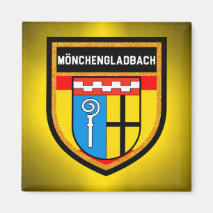 Mönchengladbach Flagge Magnet