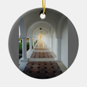 Mönchische Ruhe Keramik Ornament
