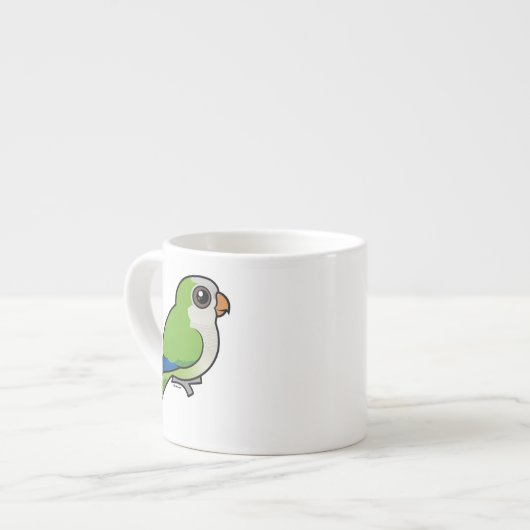 MönchParakeet Espressotasse (Vorderseite Links)