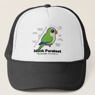 Mönchparakeet-Statistiken Truckerkappe