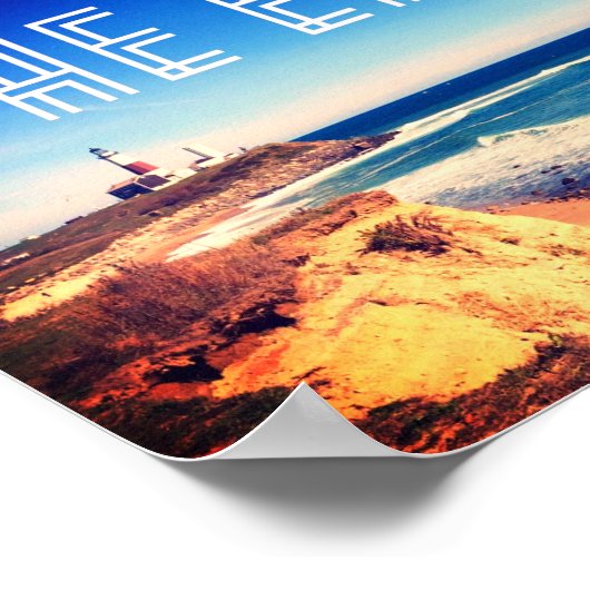 Mönchsplakat Poster (Ecke)