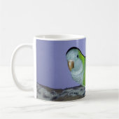 Mönchssittich Kaffeetasse (Links)