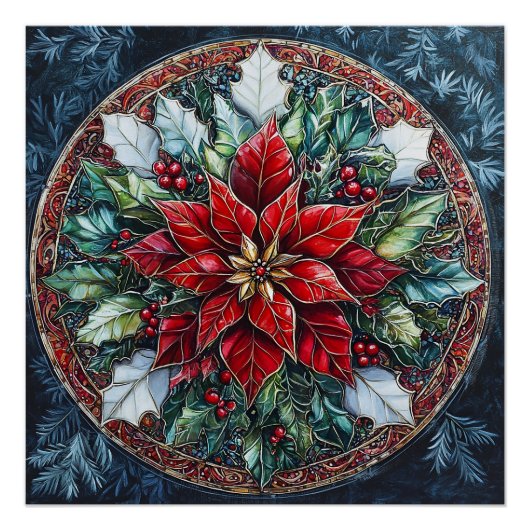 Moncirca - Weihnachtsmandala 10/16 - Download Pos Poster (Vorderseite)