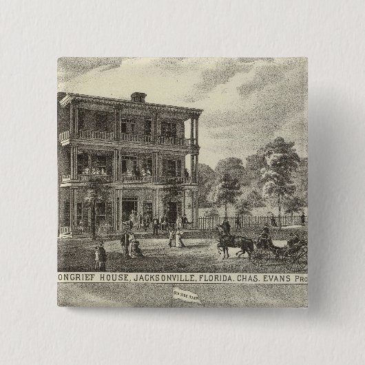 Moncrief House, Jacksonville Button (Vorderseite)