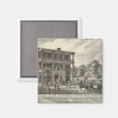 Moncrief House, Jacksonville Magnet (Vorderseite/Rückseite)