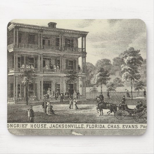 Moncrief House, Jacksonville Mousepad (Vorne)