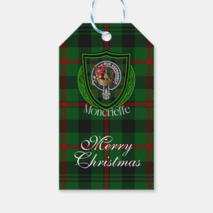 Moncrieffe schottischer Clan-Tartan und -Wappen Geschenkanhänger