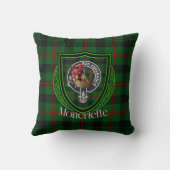 Moncrieffe Scottish Clan Tartan & Crest Kissen (Rückseite)