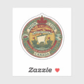 Moncton, New Brunswick Aufkleber (Blatt)