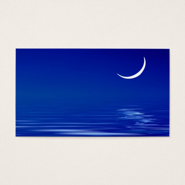 Mond auf dem Wasser (Vorderseite)