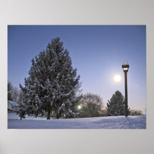 Mond-Aufstieg Poster