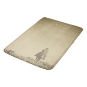 Mond-Aufstiegs-Fahrbadematte Badematte (Schrägansicht)