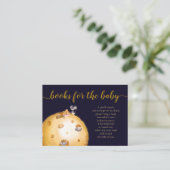 Mond aus Käsehandbüchern für das Baby Begleitkarte (Stehend Vorderseite)