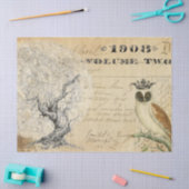 Mond-Baum Decoupage Gewebe Seidenpapier (Basteln)