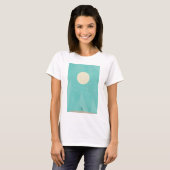 Mond-Blume T-Shirt (Vorne ganz)
