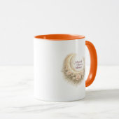 Mond & Blumen Frau Blumige Tasse (VorderseiteRechts)