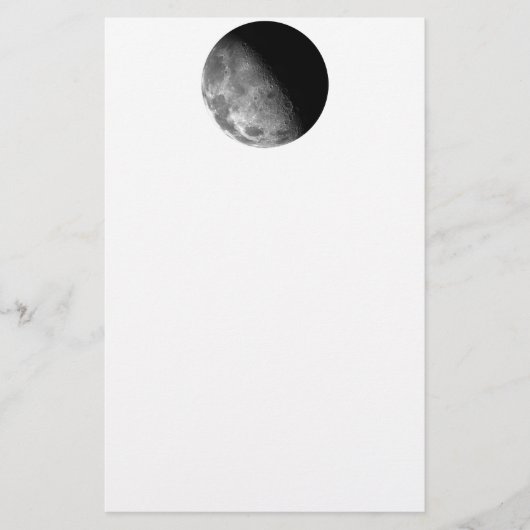 Mond Briefpapier (Vorderseite)
