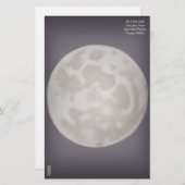 Mond Briefpapier (Vorne/Hinten)
