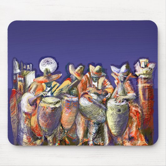 ** Mond Candombe ** Mousepad (Vorne)