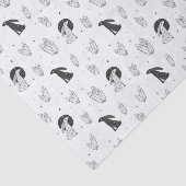 Mond, der Hase-Seidenpapier anstarrt Seidenpapier (Ausschnitt)