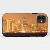 Mond, der über San Francisco an dunstigem Dezember Case-Mate iPhone Hülle (Rückseite (Horizontal))