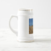 Mond des Mais und des blauen Himmels Bierglas (Links)