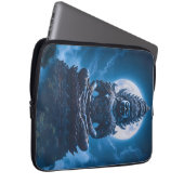 Mond des schweigenden Wächters Laptopschutzhülle (Vorne Rechts)