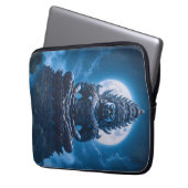 Mond des schweigenden Wächters Laptopschutzhülle (Vorderseite Links)
